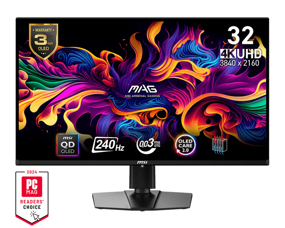 MSI MAG 321UPX QD-OLED product image - Refresh exact product data for MSI MAG 321UPX QD-OLED product reviews, review, reviewed, best, top 10, value for money, buying guide
