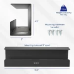 VIVO Under Desk Cable Management Tray (DESK-AC06-2P) product image - Refresh exact product data for VIVO Under Desk Cable Management Tray (DESK-AC06-2P) product reviews, review, reviewed, best, top 10, value for money, buying guide
