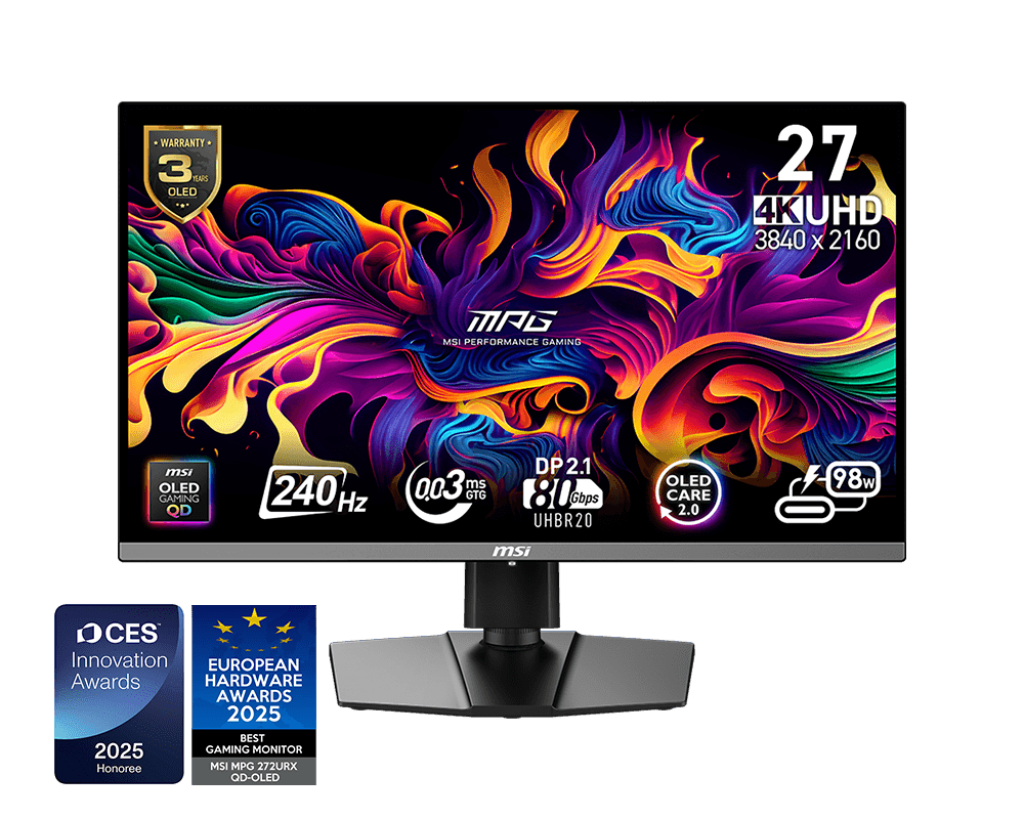 MSI MPG 272URX QD-OLED product reviews