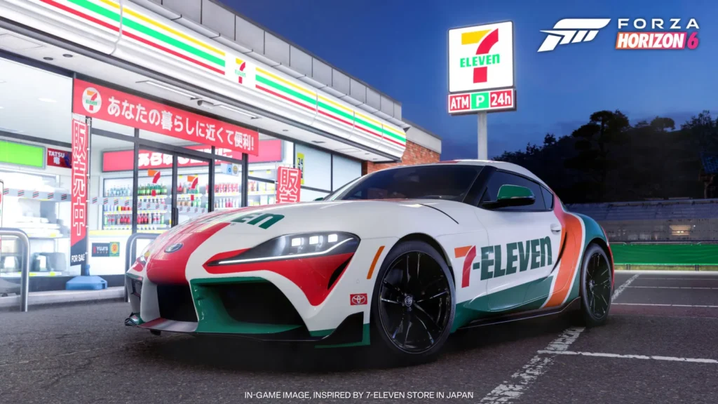 Forza Horizon 6 introduces 7-Eleven collaboration in new Horizon Meets update